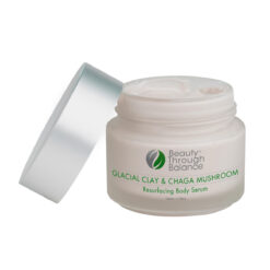 Alternative view of Glacial Clay & Chaga Mushroom